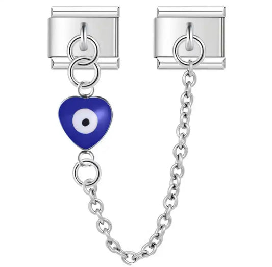 'Evil Eye Chain' Charm Colgante