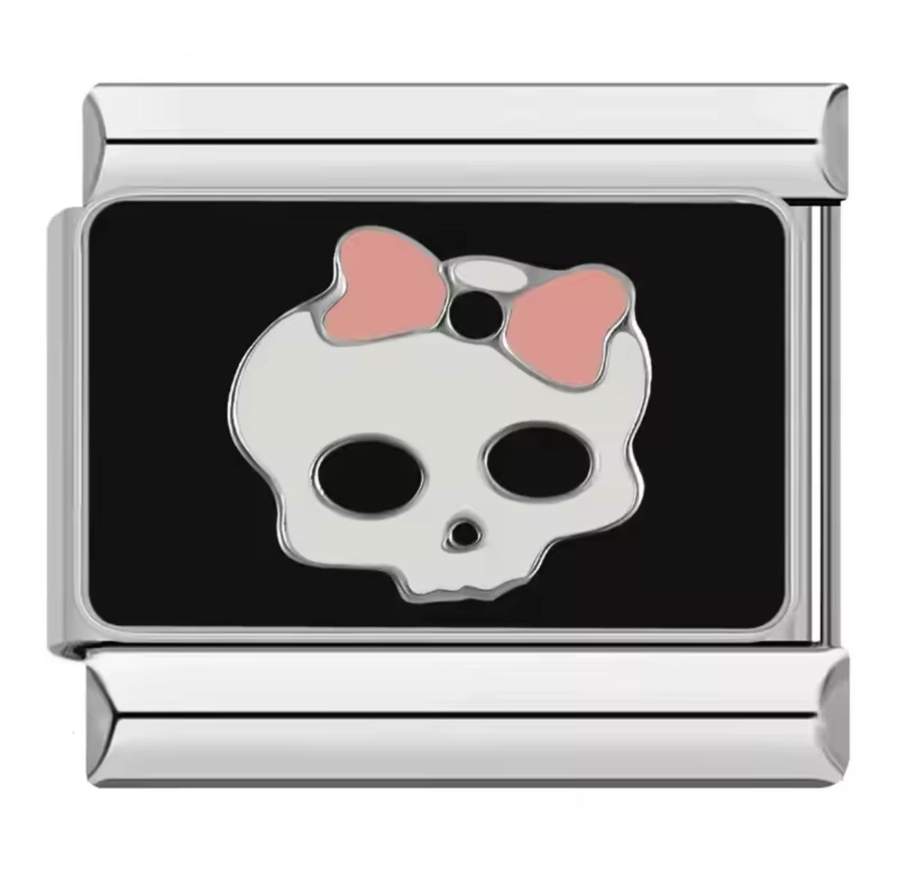 'Skull Coquette' Charm