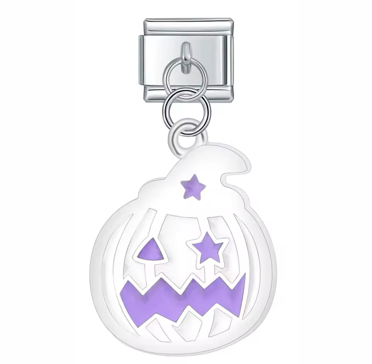 'Pumpkin Witch' Charm Colgante