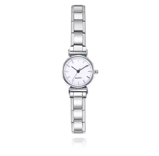 Silver Charm Watch (Round)